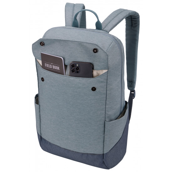 Thule | Lithos | Backpack 20L | Fits up to size 16  | Laptop backpack | Pond Gray/Dark Slate