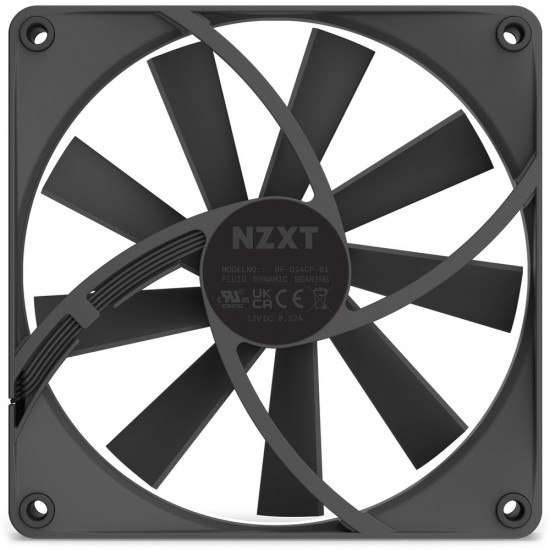 NZXT F140Q Computer case Fan 14 cm Black 1 pc(s)