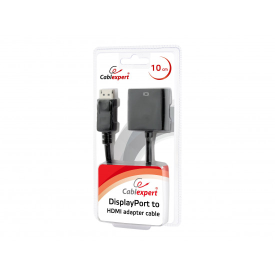 Cablexpert DisplayPort to HDMI adapter cable, Black | Cablexpert