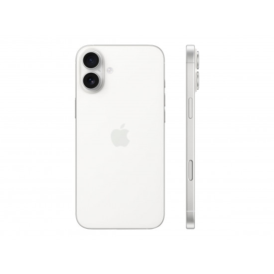 Apple iPhone 16 Plus | White | 6.7  | Super Retina XDR | 2796 x 1290 pixels | A18 | Internal RAM 8 GB | 512 GB | Dual SIM | 4G | 5G | Main camera resolution 48+12 MP | Secondary camera resolution 12 MP | iOS | 18