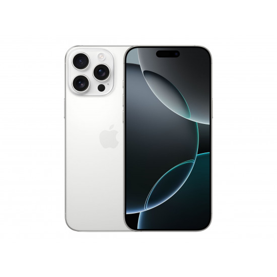 Apple iPhone 16 Pro | White Titanium | 6.3  | Super Retina XDR display with ProMotion | 2622 x 1206 pixels | A18 Pro | Internal RAM 8 GB | 128 GB | Dual SIM | 4G | 5G | Main camera resolution 48+12 MP | Secondary camera resolution 12 MP | iOS | 18