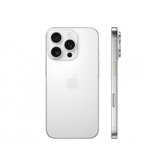 Apple iPhone 16 Pro Max | White Titanium | 6.9  | Super Retina XDR | 2868 x 1320 pixels | A18 Pro | Internal RAM 8 GB | 256 GB | Dual SIM | 4G | 5G | Main camera resolution 48+12 MP | Secondary camera resolution 12 MP | iOS | 18