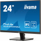 61,1cm/24 (1920x1200) Iiyama PROLITE XU2495WSU-B7 16:10 FHD IPS 4ms 75Hz HDMI DP USB Speaker Black