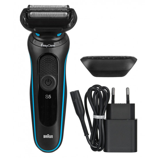 Braun Series 5 51-M1000s Foil shaver Black, Blue