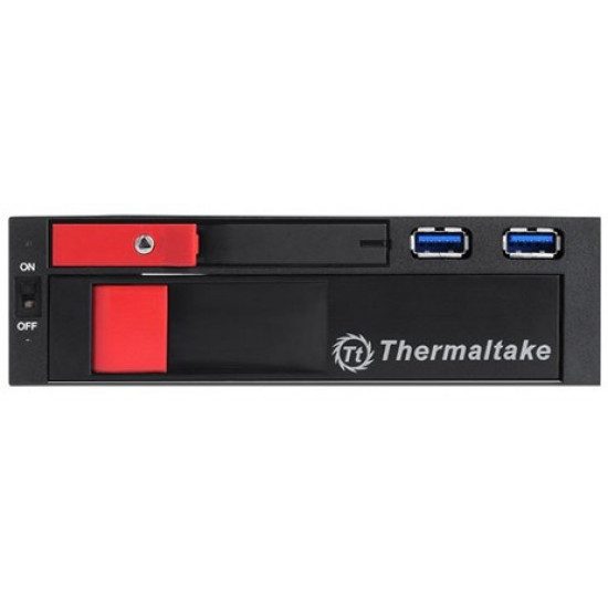 Thermaltake ST0026Z drive bay panel 2.5/3.5 Bezel panel Black, Red