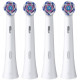 Toothbrush replacement heads ORAL-B iO Radiant 4 sh white