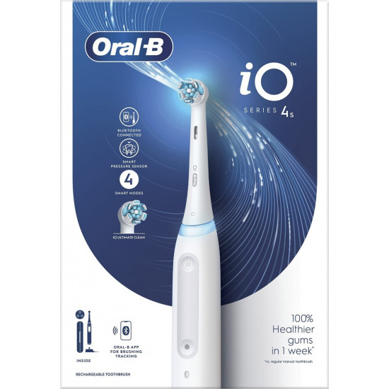 Oral-B iO4s Quite White electric toothbrush