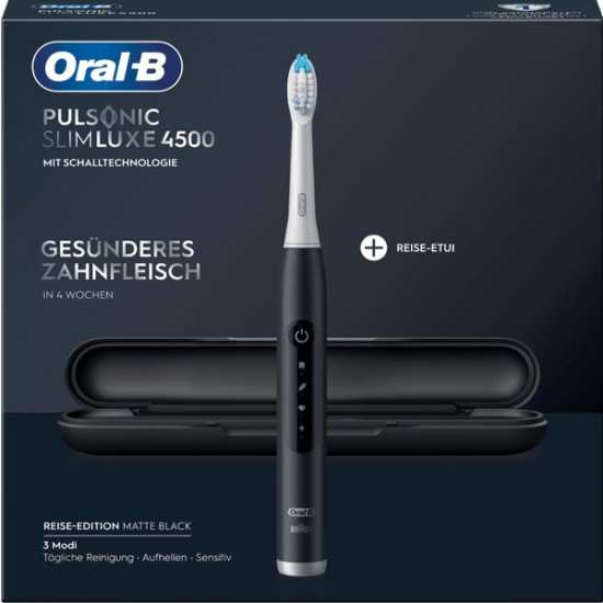 Oral-B Pulsonic Slim Luxe 4500 Adult Sonic toothbrush Black