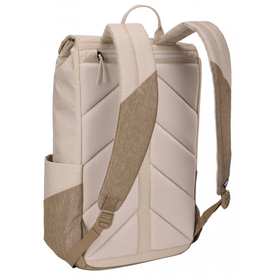 Thule | Lithos | Backpack 16L | Fits up to size 16  | Laptop backpack | Pelican Gray/Faded Khaki