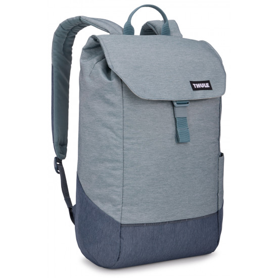 Thule | Lithos | Backpack 16L | Fits up to size 16  | Laptop backpack | Pond Gray/Dark Slate