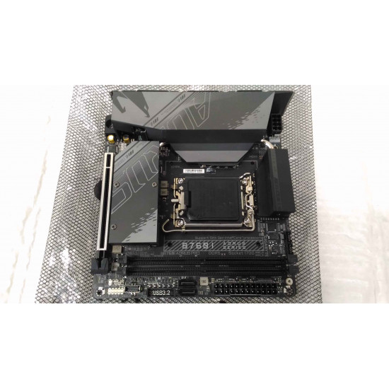 SALE OUT. | Gigabyte B760I AORUS PRO 1.0 | Processor family Intel | Processor socket LGA1700 | DDR5 DIMM | Memory slots 2 | Supported hard disk drive interfaces SATA, M.2 | Number of SATA connectors 2 | Chipset Intel B760 Express | Mini-ITX | USED, REFURBISHED | Gigabyte | B760I AORUS PRO 1.0 | Processor family Intel | Processor socket  LGA1700 | DDR5 DIMM | Memory slots 2 | Supported hard disk drive interfaces 	SATA, M.2 | Number of SATA connectors 2 | Chipset Intel B760 Express | Mini-ITX