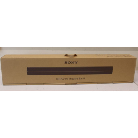 SALE OUT. Sony HT-A8000 Bravia Theatre Bar 8 Dolby Atmos Soundbar | Sony | Soundbar | HT-A8000 Bravia Theatre Bar 8 Dolby Atmos | Black | DAMAGED PACKAGING | Bluetooth | Wireless connection