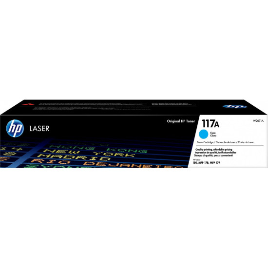 HP 117A - cyan - original - tonerpatro