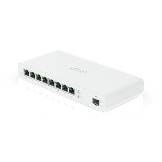 Ubiquiti UISP-S-EU | Switch | MicroPoP, 8x RJ45 1000Mbps, 1x SFP, 110W