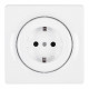 Fibaro Walli socket-outlet Type F White