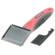 KERBL Soft Cat Brush with Comb - 16x16 cm