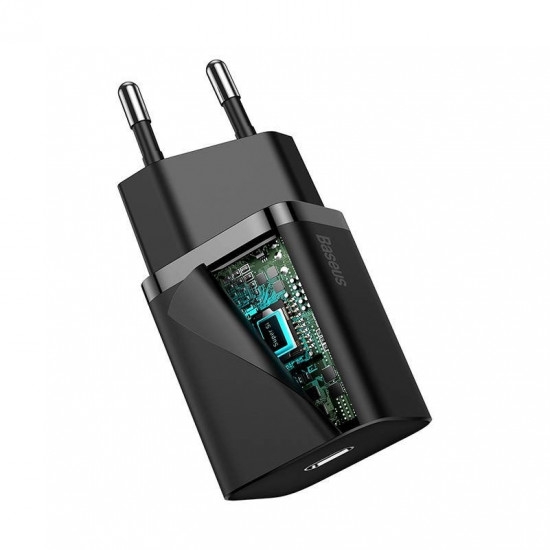 Baseus CCSUP-B01 mobile device charger Black Outdoor