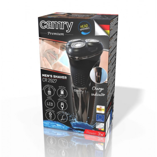 Camry CR 2927 men's shaver Rotation shaver Trimmer Gray