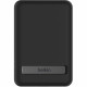 Belkin Magn. drahtlose Powerbank, Standfuß, 5.000 mAh, schwarz