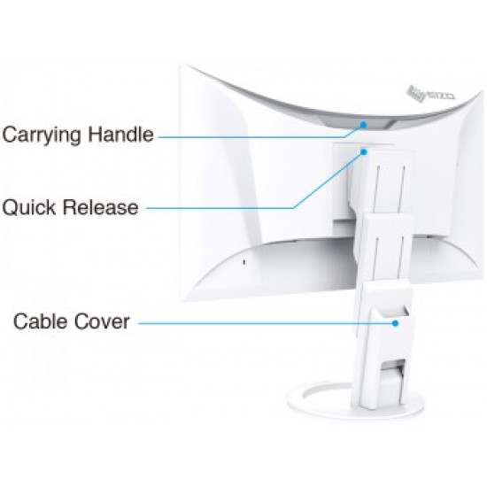 EIZO EV2795EN 27 IPS 16:9 2560X1440 USB-C/70W RJ45 (WHITE)