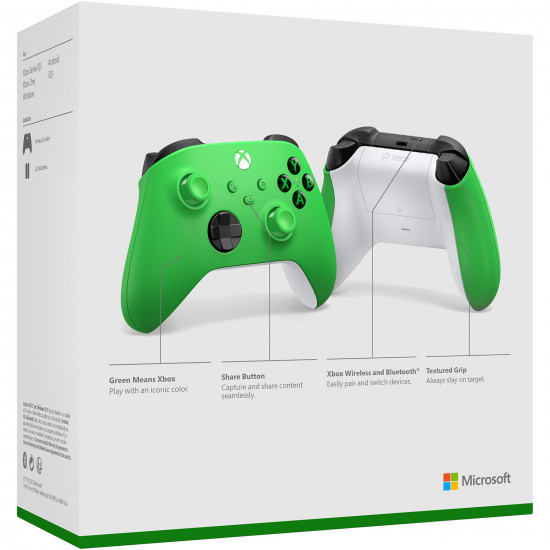 MICROSOFT XBOX Wireless Controller Velocity Green