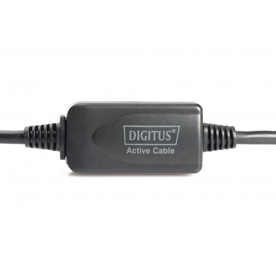 Digitus | Active USB 2.0 Repeater/Extension Cable | DA-73100-1 | USB 2.0 USB A (Male) | USB A (Female)