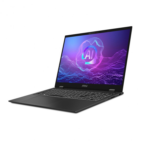 MSI Prestige 16 AI+ Evo B2VMG-012PL Intel Core Ultra 9 288V Laptop 40,6 cm (16) UHD+ 32 GB LPDDR5x-SDRAM 1 TB SSD Wi-Fi 7 (802.11be) Windows 11 Home Grey