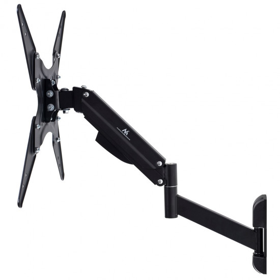 TV or monitor holder black Maclean MC-784 gas spring 32 -55 22kg 2 arms