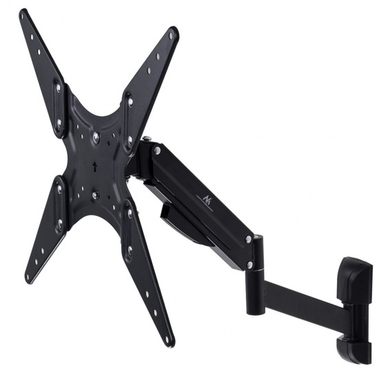 TV or monitor holder black Maclean MC-784 gas spring 32 -55 22kg 2 arms