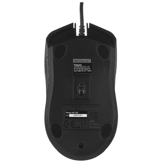 A4Tech OP-760 mouse USB Type-A Optical 1200 DPI