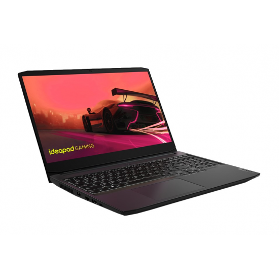 Lenovo IdeaPad Gaming 3 AMD Ryzen™ 5 5500H Laptop 39.6 cm (15.6) Full HD 8 GB DDR4-SDRAM 512 GB SSD NVIDIA GeForce RTX 2050 Wi-Fi 5 (802.11ac) Black