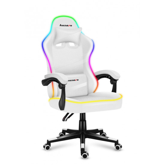 Gaming chair - Huzaro Force 4.4 RGB White