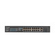 Lanberg Switch rack 19 POE+ 16x 100MB /2X COMBO  GIGABIT ETHERNET 250W