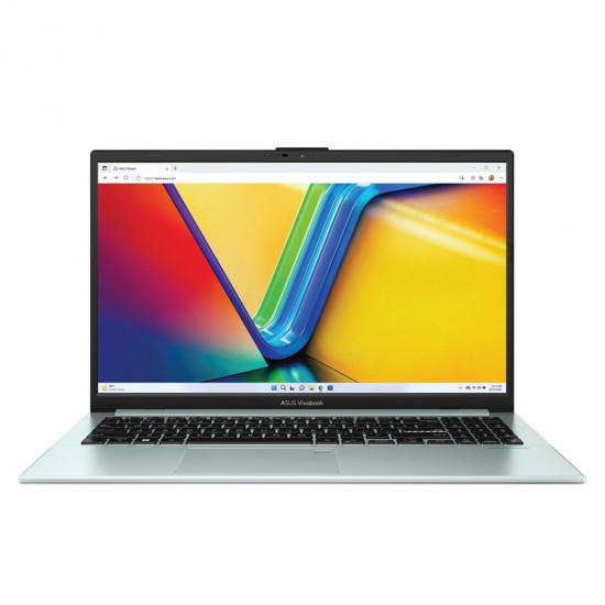 ASUS Vivobook GO 15 OLED E1504FA-L1248W Laptop Ryzen 5 7520U 15.6 FHD OLED 16 GB DDR5 512 GB SSD AMD Radeon Graphics Windows 11 green