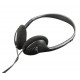 Cablexpert | MHP-123 Stereo headphones with volume control | On-Ear 3.5 mm | Black