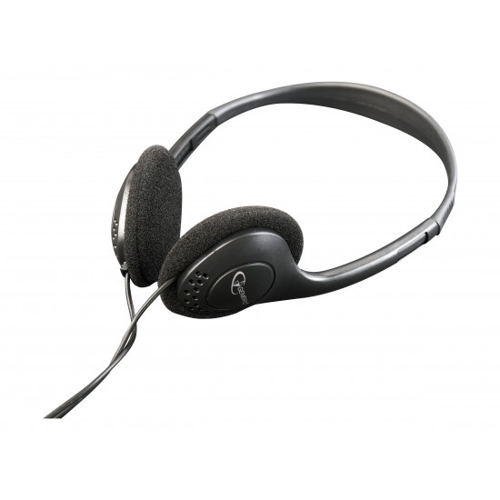 Cablexpert | MHP-123 Stereo headphones with volume control | On-Ear 3.5 mm | Black