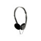 Cablexpert | MHP-123 Stereo headphones with volume control | On-Ear 3.5 mm | Black