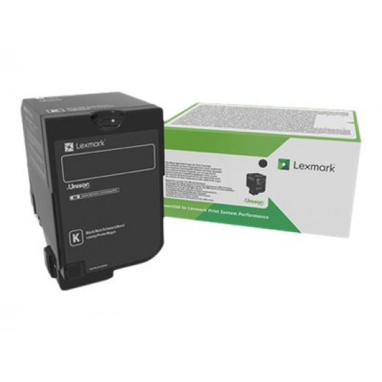 Lexmark Corporate | 74C2HKE | Laser Toner Cartridge | Black