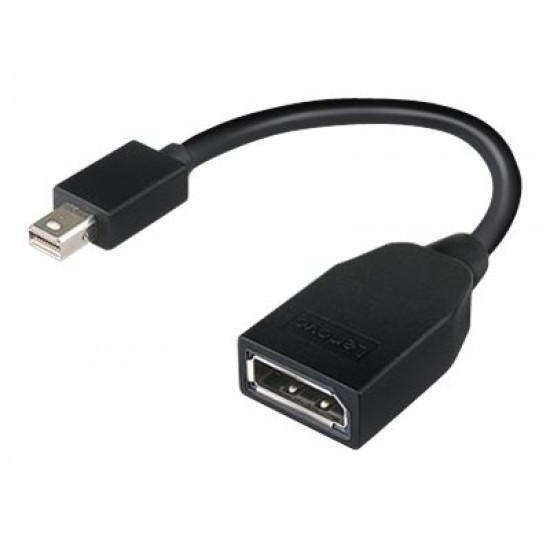 Lenovo | Mini-DisplayPort to DisplayPort Adapter | Mini-DisplayPort | DisplayPort