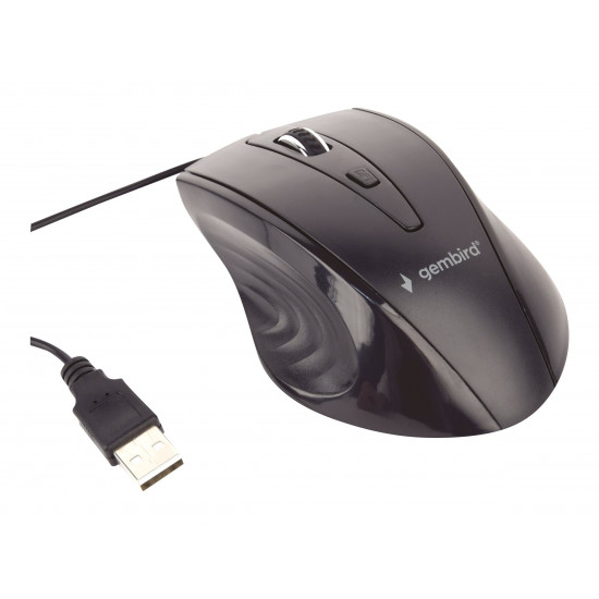 Gembird | Mouse | MUS-4B-02 | USB | Standard | Wired | Black