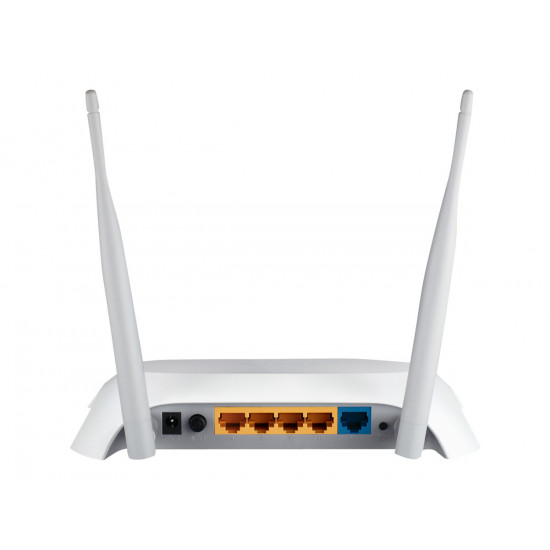 3G/4G Router | TL-MR3420 | 802.11n | 300 Mbit/s | 10/100 Mbit/s | Ethernet LAN (RJ-45) ports 4 | Mesh Support No | MU-MiMO No | 3G/4G via optional USB adapter | Antenna type 2xExternal | 1xUSB 2.0