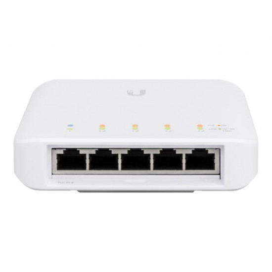 Ubiquiti USW-Flex Indoor/outdoor 5Port Poe Gigabit Switch with 802.3bt Input Power Support | Ubiquiti