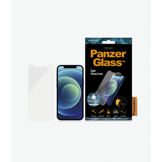 PanzerGlass | Apple | For iPhone 12 Mini | Glass | Transparent | Clear Screen Protector