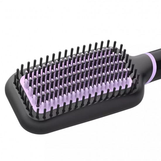 Philips | StyleCare Essential Heated straightening brush | BHH880/00 | Warranty 24 month(s) | Ceramic heating system | Temperature (min) 170 °C | Temperature (max) 200 °C | Number of heating levels 2 | Black