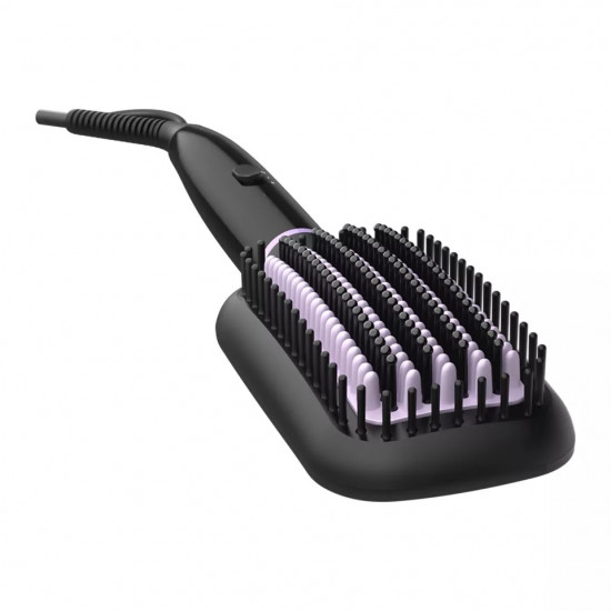 Philips | StyleCare Essential Heated straightening brush | BHH880/00 | Warranty 24 month(s) | Ceramic heating system | Temperature (min) 170 °C | Temperature (max) 200 °C | Number of heating levels 2 | Black