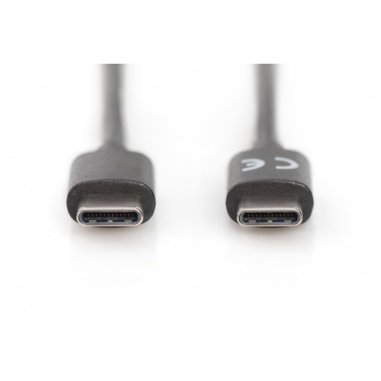 Digitus | USB Type-C Connection Cable | AK-300138-018-S | USB-C to USB-C USB Male 2.0 (Type C) | USB Male 2.0 (Type C)