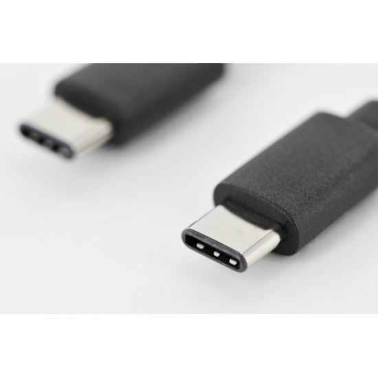 Digitus | USB Type-C Connection Cable | AK-300138-018-S | USB-C to USB-C USB Male 2.0 (Type C) | USB Male 2.0 (Type C)