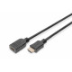 Digitus | HDMI High Speed extension cable | AK-330201-050-S | Type A M/F HDMI Female (type A) | HDMI Male (type A)