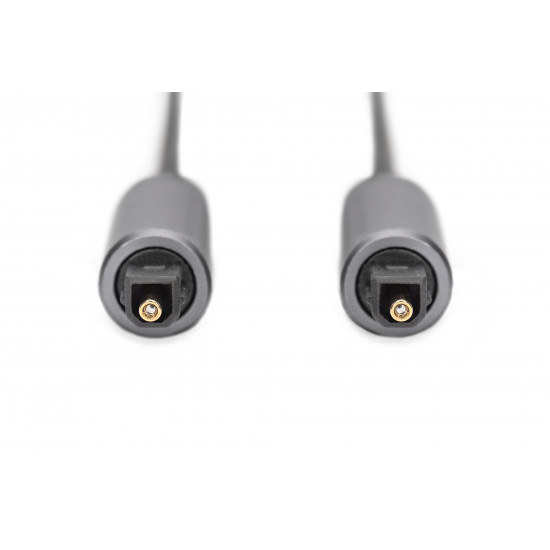 Digitus | TOSLINK CABLE M/M, Digital Audio | DB-510510-030-S | Toslink (2.2mm ODT) plug | Toslink (2.2mm ODT) plug