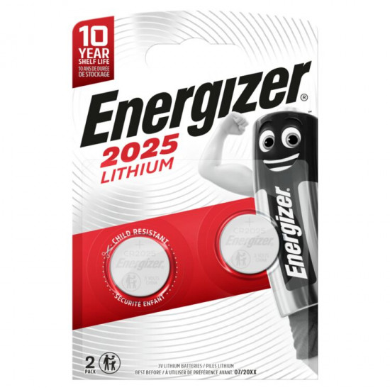 Energizer CR2025 BL2 | Lithium | 2 pc(s)